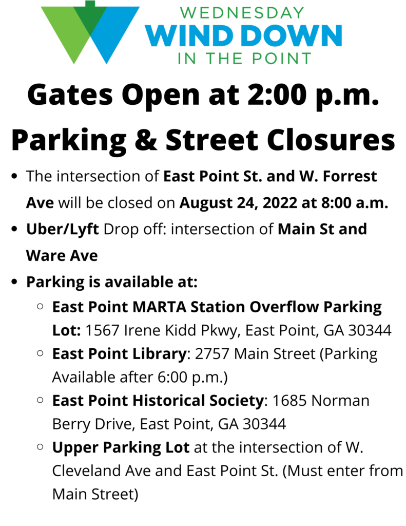 Parking and Street Closures August 24
