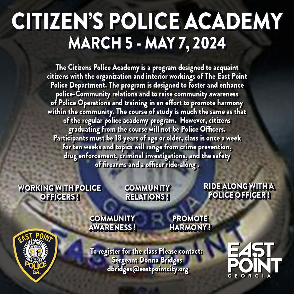 Citizen’s Police Academy