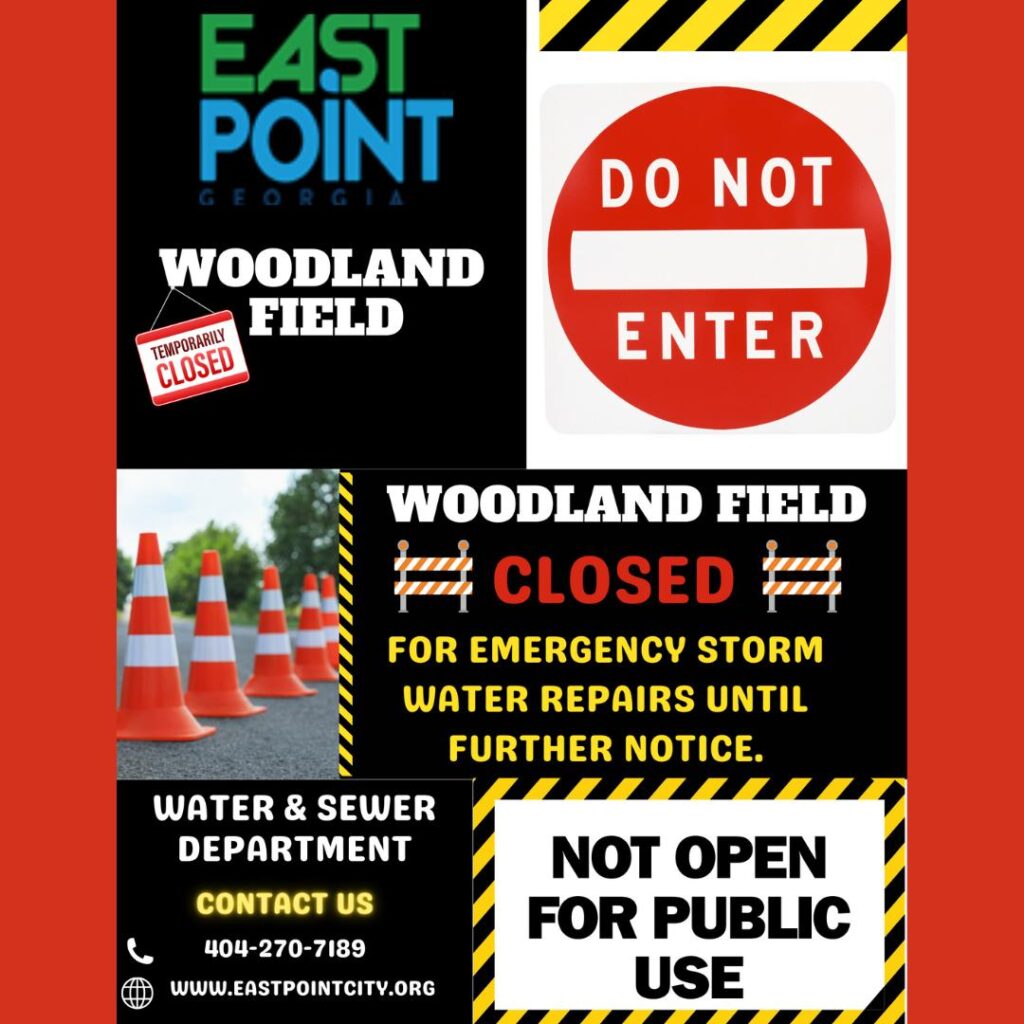 Woodland Field: Temporarily Closed